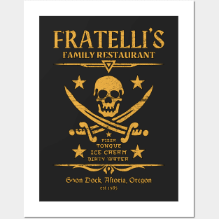 Fratelli's Family Restaurant The Goonies 80s Oregon Original Aesthetic Tribute 〶 Posters and Art